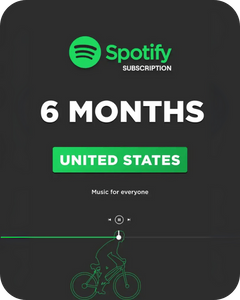 Spotify Premium 6 Months Subscription (United States) - Digital Key