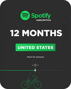 Spotify Premium 12 Months Subscription (United States) - Digital Key