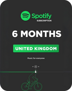 Spotify Premium 6 Months Subscription (United Kingdom) - Digital Key