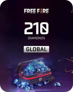 Garena Free Fire - 210 Diamonds (Global) - Digital Key