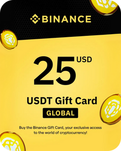 Binance (USDT) 25 USD Gift Card (Global) - Digital Key