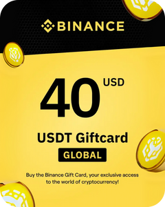 Binance (USDT) 40 USD Gift Card (Global) - Digital Key