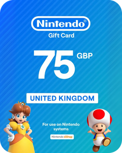 Nintendo eShop 75 GBP Gift Card (United Kingdom) - Digital Key