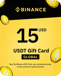 Binance (USDT) 15 USD Gift Card (Global) - Digital Key