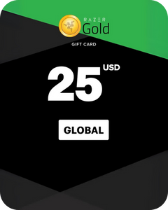 Razer Gold 25 USD Gift Card (Global) - Digital Key