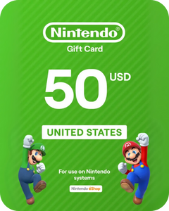 Nintendo eShop 50 USD Gift Card (United States) - Digital Key