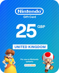 Nintendo eShop 25 GBP Gift Card (United Kingdom) - Digital Key