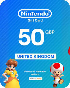 Nintendo eShop 50 GBP Gift Card (United Kingdom) - Digital Key