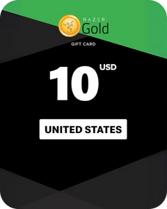 Razer Gold 10 USD Gift Card (United States) - Digital Key