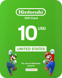 Nintendo eShop 10 USD Gift Card (United States) - Digital Key