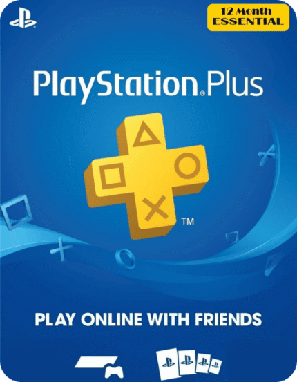 PlayStation Plus Essential 12 Months PSN Account digital membership with instant delivery