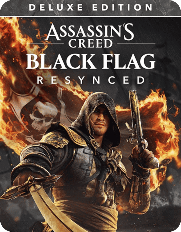 Assassin's Creed Black Flag Steam Account Deluxe Edition for PC with instant digital delivery