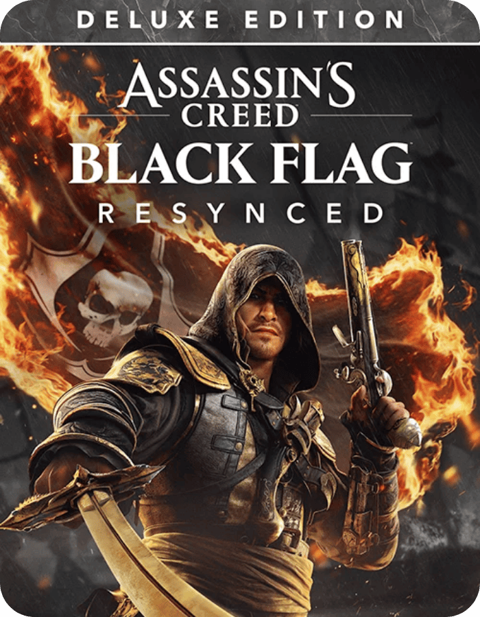 Assassin's Creed Black Flag Steam Account Deluxe Edition for PC with instant digital delivery