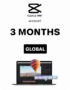 Buy CapCut Pro 3-Month Account (Global) Fast Delivery
