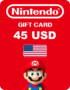 Nintendo eShop 45 USD gift card – United States Digital Key