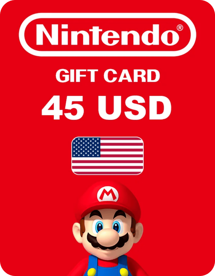 Nintendo eShop 45 USD gift card – United States Digital Key