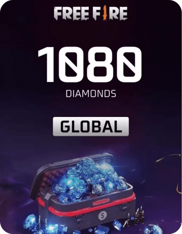 Buy Free Fire 1080 Diamonds – Instant Global Digital Key