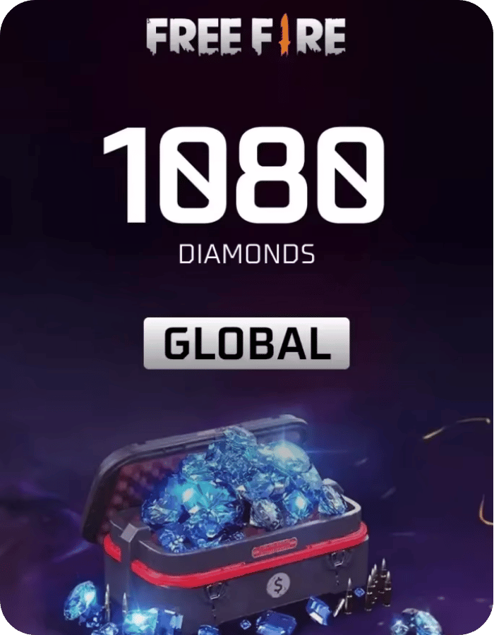 Buy Free Fire 1080 Diamonds – Instant Global Digital Key