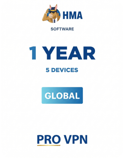 HMA Pro VPN 1 Month key – 5 Devices