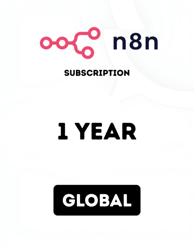 Buy n8n Starter Subscription 1 Year – Global, Workflow Automation