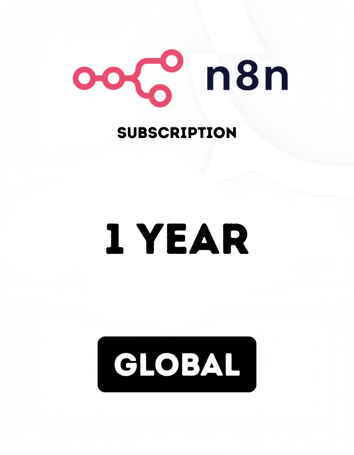 Buy n8n Starter Subscription 1 Year – Global, Workflow Automation