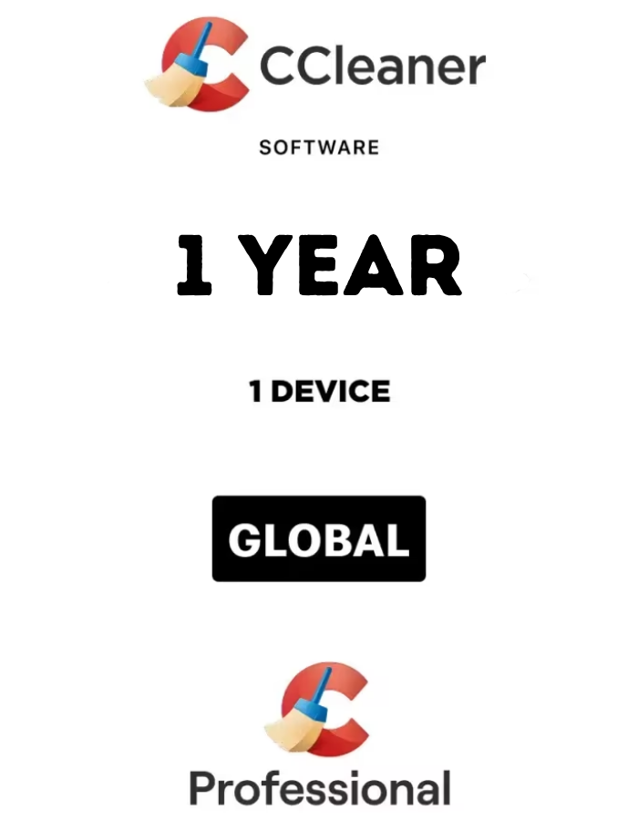 Buy CCleaner Professional 1 Year – Global Key, Instant Delivery